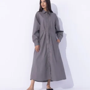Blended Linen Dress