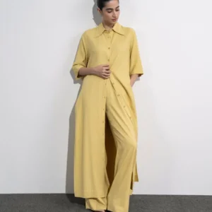 Seersucker Button Dress